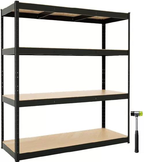 cumpără Raft de depozitare Xenos PowerLine 180x160x60cm Black în Chișinău 