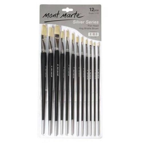 купить Набор для творчества Mont Marte BMSS0002 Set de periute Silver series 12 buc, plate в Кишинёве 