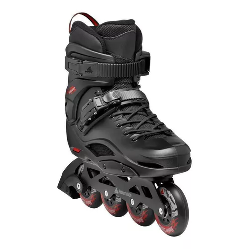 купить Роликовые коньки Rollerblade 7400500741 RB 80, Nero/Rosso, Size 47 в Кишинёве 