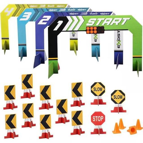 купить Радиоуправляемая игрушка Silverlit 20705E Exost R/C Build 2 Drive Duo pack Race set в Кишинёве 