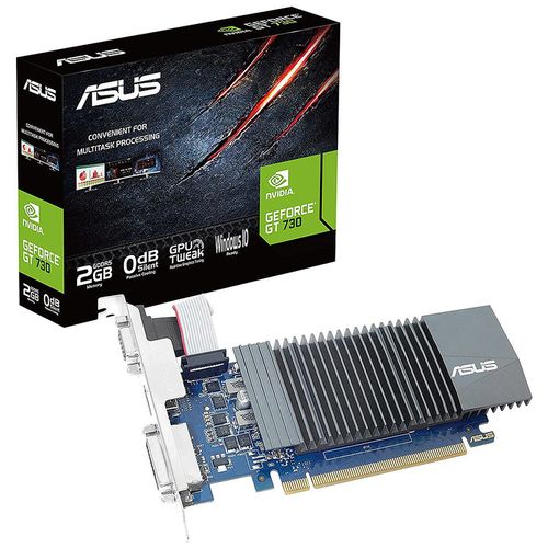 купить Видеокарта ASUS GT730-SL-2GD5-BRK-E, GeForce GT730 2GB GDDR5, 64-bit, GPU/Mem clock 732/5010MHz, PCI-Express 2.0, Dual VGA, D-Sub/DVI/HDM (placa video/видеокарта) в Кишинёве 
