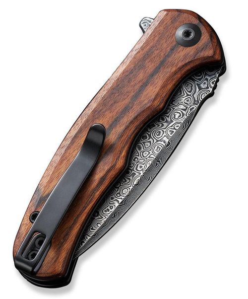 купить Нож походный Civivi C18026C-DS1 Mini Praxis, mâner lemn Guibourtia, liner lock в Кишинёве 