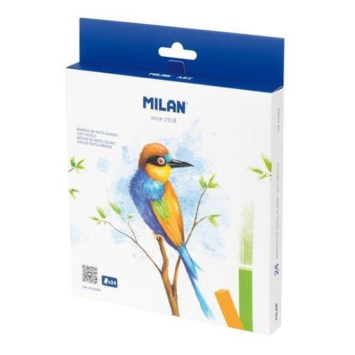cumpără Set de creație miscellaneous 6110224 Set pasteluri moi Milan Art 24buc în Chișinău 
