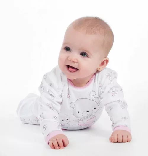 купить Детская одежда New Baby 36706 боди дл/рукав Bears pink 50 в Кишинёве 