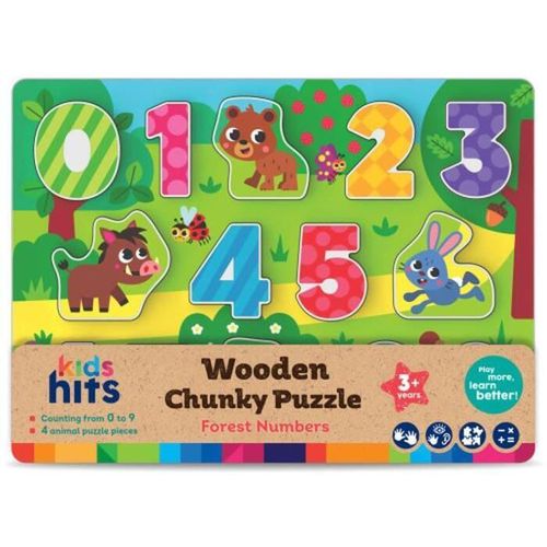 купить Головоломка Kids Hits KH20/074 Деревянные пазлы Forest Numbers в Кишинёве 