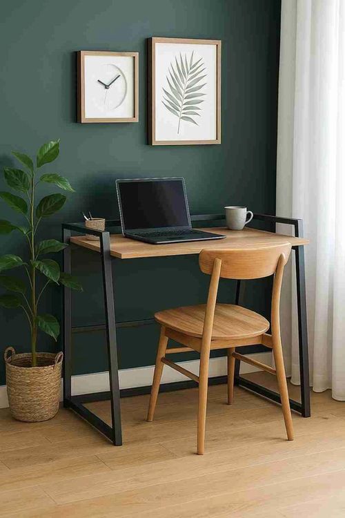 cumpără Masă de birou Hopeland MS-05 pliantă (105x50x85cm), Stejar în Chișinău 