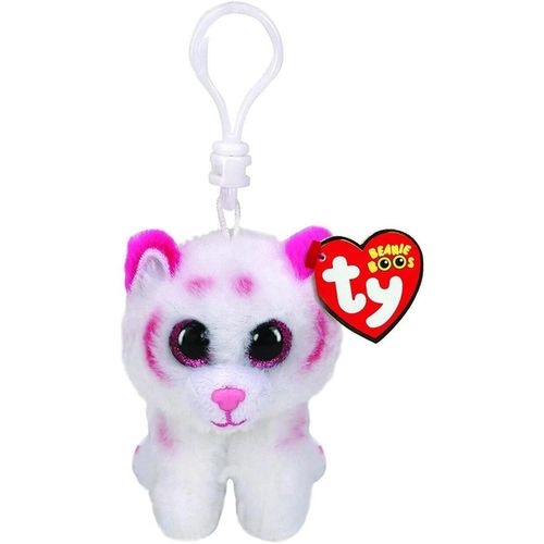 купить Мягкая игрушка TY TY35241 TABOR pink white tiger 8.5 cm в Кишинёве 