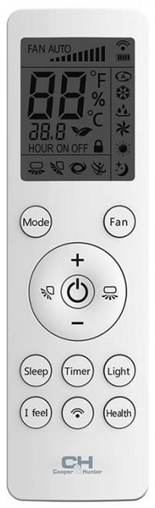 купить Кондиционер сплит Cooper&Hunter CH-S18FTXN-NG Nordic Evo Inverter WiFi R32 White в Кишинёве 