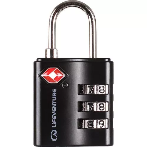 купить Аксессуар для багажа Lifeventure 9714 TSA Combi Lock black в Кишинёве 