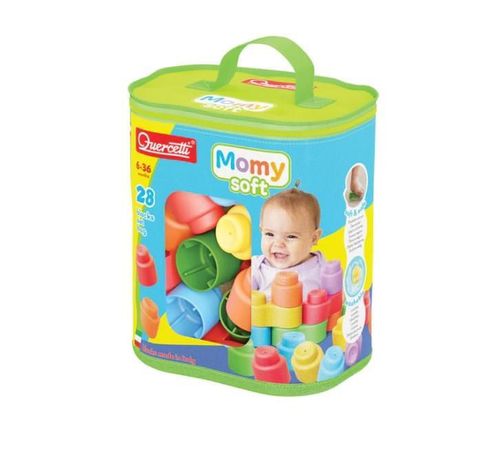 купить Конструктор Quercetti 4146 Momy Soft Bag 28pcs в Кишинёве 
