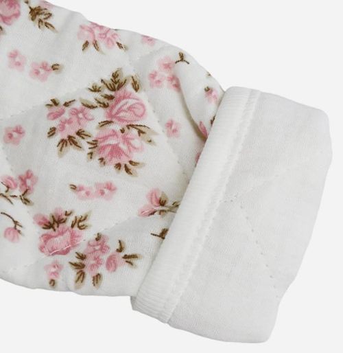 купить Детская одежда Minikin 241901768 Muslin Комбинезон с капюшоном цветы 3-6 мес (68 см) в Кишинёве 