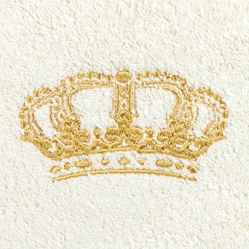 cumpără Accesoriu pentru baie PernaMea Prosop botez 90x90cm Coronita maro în Chișinău 