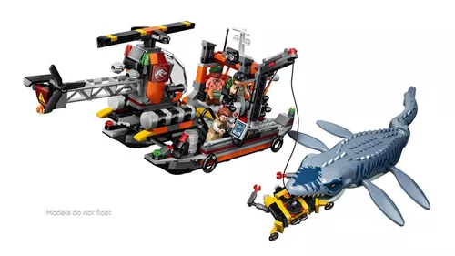 купить Конструктор Lego 77983 Jurassic World Atacul dinozaurului Mosasaurus asupra barcii в Кишинёве 
