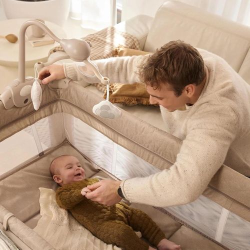 купить Манеж KinderKraft Leody UP Biege (KCLEODUPBEG00AC) в Кишинёве 