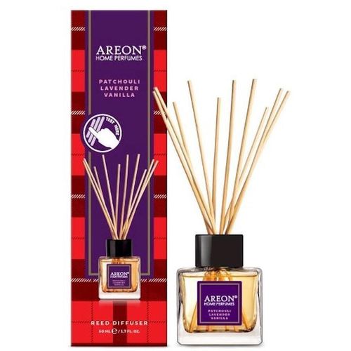 купить Ароматизатор воздуха Areon Home Parfume Sticks 50ml (Patchouli-Lavender-Vanilla) в Кишинёве 