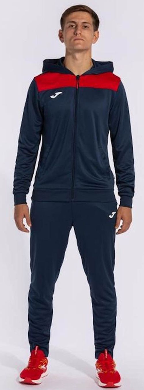 купить Одежда для спорта Joma Phoenix II Tracksuit Navy Red (2XL) 103121.336 в Кишинёве 