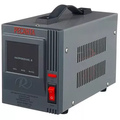 купить Стабилизатор напряжения Ресанта ACH-1000/1-Ц 1 кВт 140 - 260 В (R6362) в Кишинёве 