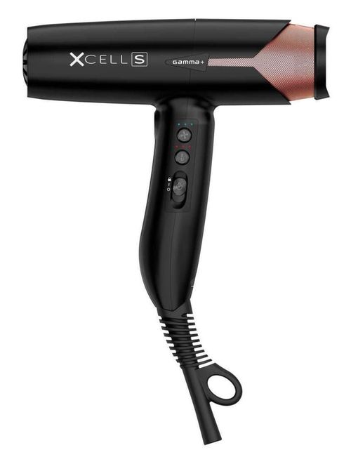 купить Фен Gamma Plus Xcell S negru/roz в Кишинёве 