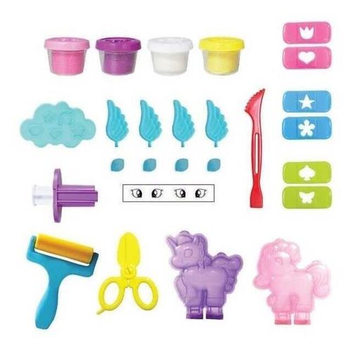 купить Набор для творчества miscellaneous INT3497 Plastelino, Lumea unicornilor в Кишинёве 