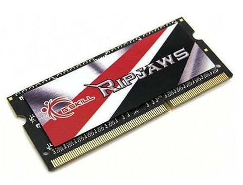 купить 4GB SODIMM DDR3 G.SKILL Ripjaws F3-1600C9S-4GRSL PC12800 1600MHz CL9, 1.35V (memorie pentru laptopuri/память для ноутбуков) в Кишинёве 