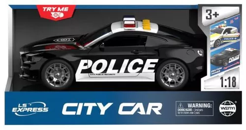 cumpără Mașină Wenyi WY1162A 1:18 Mașină de poliție cu inerție (lumină/sunet) în Chișinău 