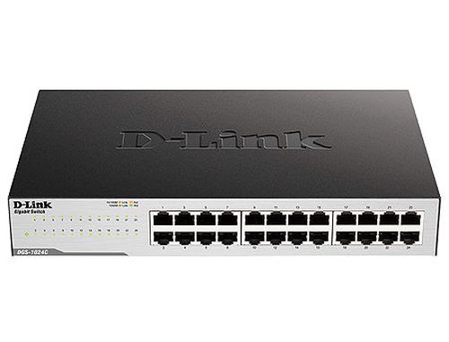 cumpără D-Link DGS-1024C/B1A L2 Unmanaged Switch with 24 10/100/1000Base-T ports, 16K Mac address, Auto-sensing, Metal case (retelistica switch/сетевой коммутатор) în Chișinău 