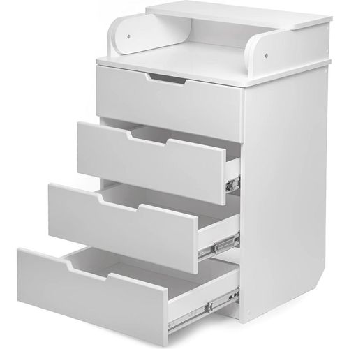 купить Комод-пеленатор PernaMea Happy Baby 600 MDF Alb (114454) в Кишинёве 