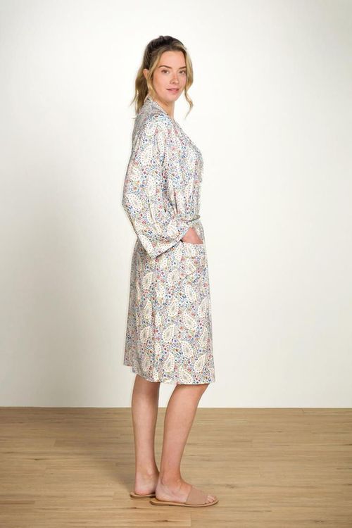 купить Домашний текстиль Pip Studio 51.510.932 Naomi Kimono Kairi Bloom Blue L Blue в Кишинёве 