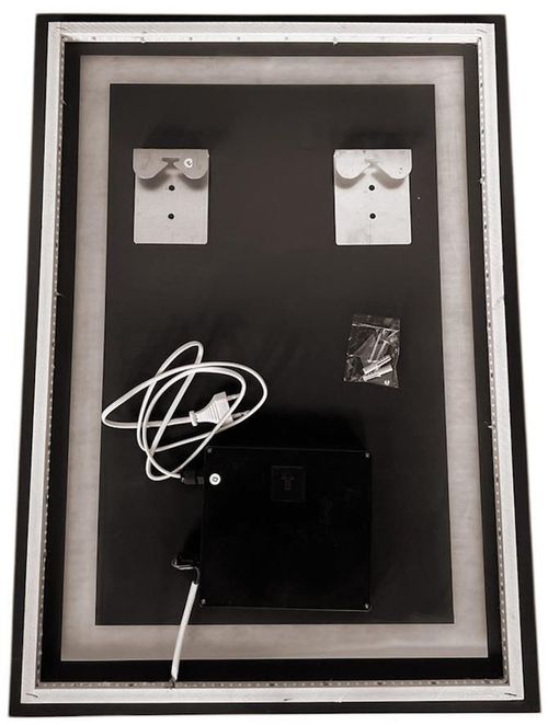 купить Зеркало для ванной Uniplast LM-111.5070 LED (dreptunghiulara cu janta) 50x70 cm в Кишинёве 