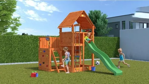 cumpără Teren de joacă Fungoo BIG LEADER / teak impr. în Chișinău 