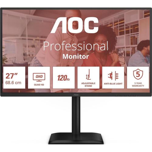купить Монитор AOC Q27E4CV QHD Black в Кишинёве 