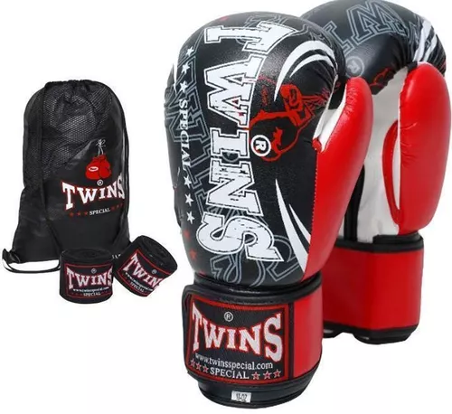 cumpără Articol de box Twins перчатки бокс TW6R набор 3х1 în Chișinău 