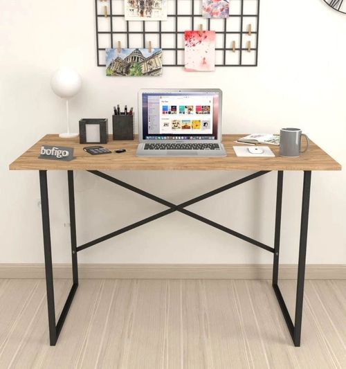 купить Офисный стол Nex Home Металл, 120x60 см, Дуб (20-05-02) в Кишинёве 