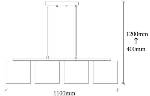 cumpără Corp de iluminat interior Trendy Valiz-4721 110x120x25cm (GTR002627) în Chișinău 