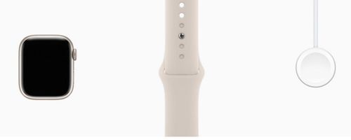 cumpără Ceas inteligent Apple Watch Series 8 GPS 45mm Starlight Aluminium Case MNP23 în Chișinău 