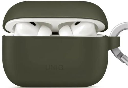 купить Чехол для наушников UNIQ Silicon Moss for AirPods Pro 2nd Gen, Green в Кишинёве 