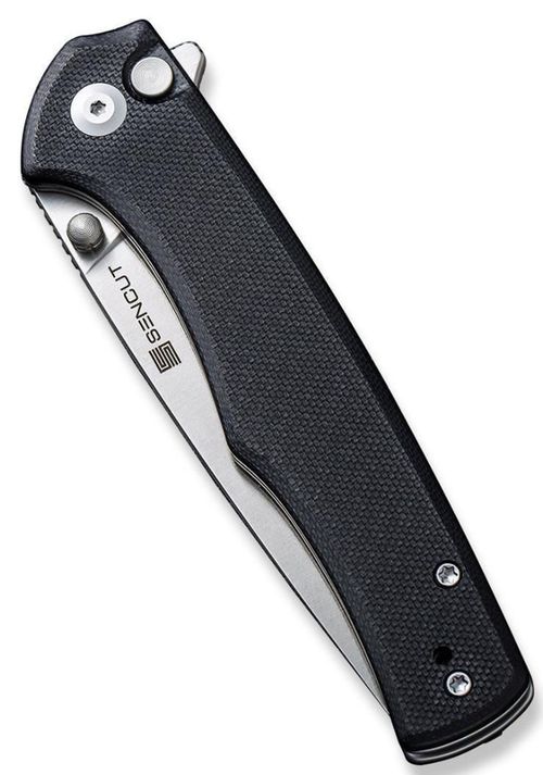 купить Нож походный Sencut S21012-4 Crowley, G10, Button Lock в Кишинёве 