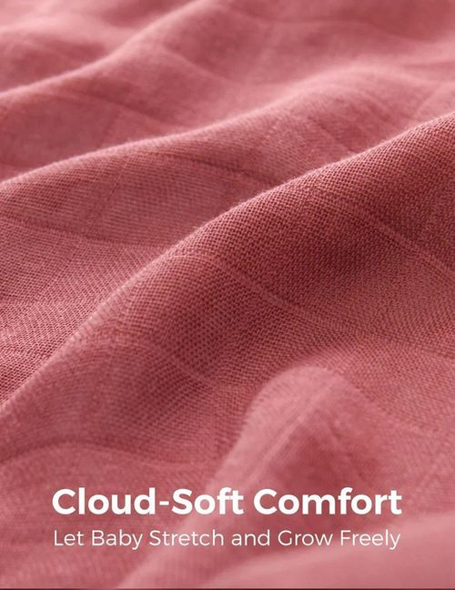 cumpără Accesoriu pentru înfășat Momcozy SJ007-MU00NB-A Paturele din muselina Swadddle Wrap, 120x120 m, 4buc în Chișinău 