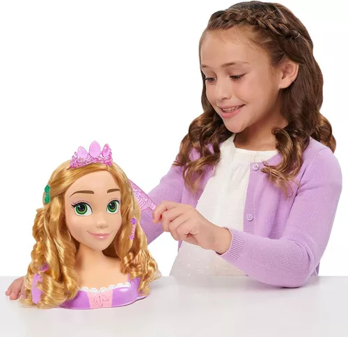 cumpără Păpușă Disney DPR 87617F Голова для причесок Basic Rapunzel Styling Head în Chișinău 
