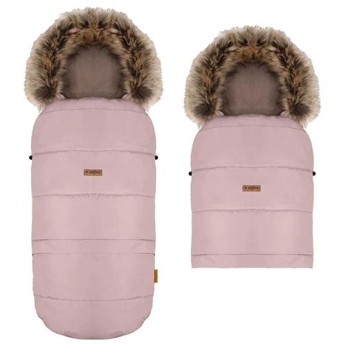 купить Аксессуар для колясок Zaffiro Husa c-cior iarna + geanta Growup 4.0 Beige Plush + Rose в Кишинёве 