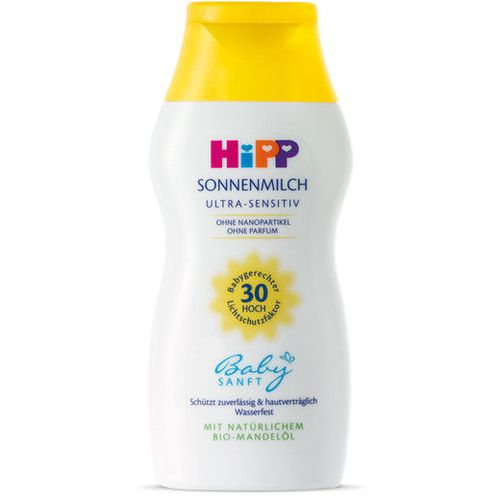 Молочко солнцезащитное HiPP BabySanft SPF30 200 мл 