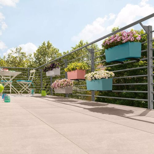 cumpără Ghiveci pentru flori Lechuza Balconera Color 80, Slate în Chișinău 