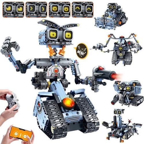 купить Конструктор iM.Master 8062 Robot-transformer 5în1, Mechanical Master, cu T/C, 687pcs в Кишинёве 