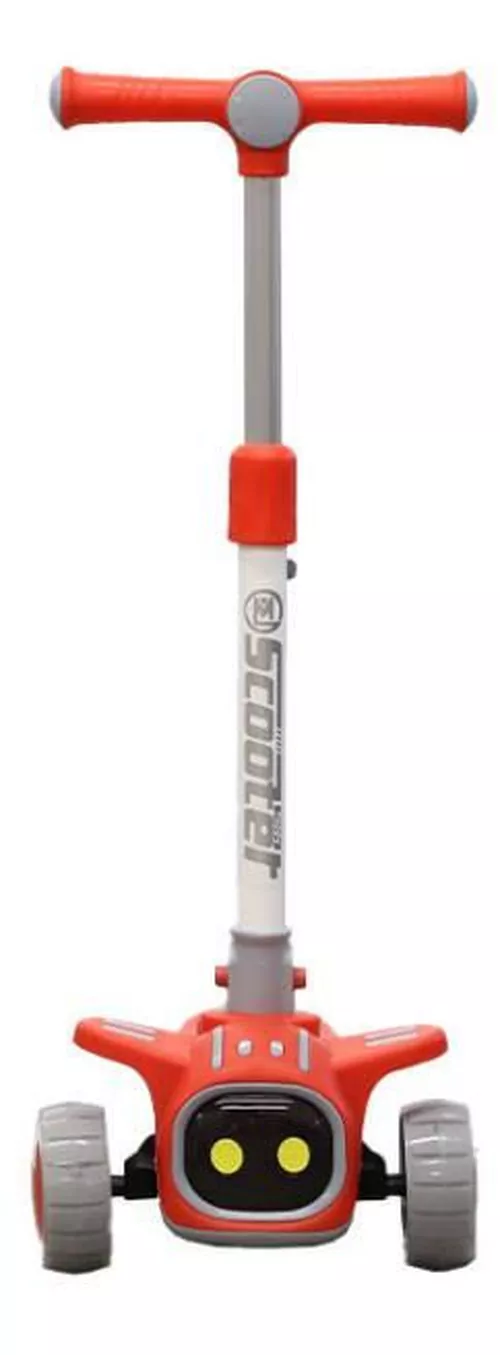 cumpără Trotinetă New World 2611 Cosmonaut cu 3 rot, rosu, 61629 în Chișinău 