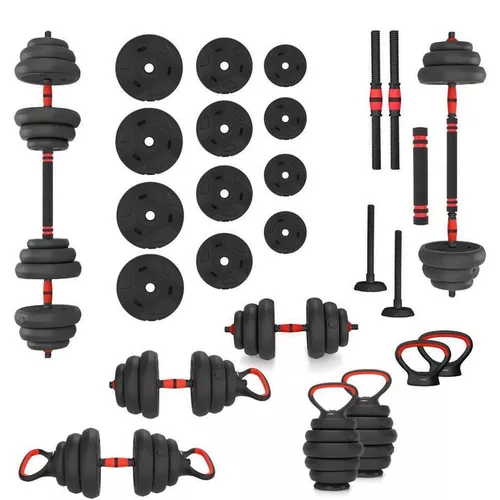 купить Гантель HMS SL-00014254 Set gantera 6-in-1 20kg SGN120 17-57-068 в Кишинёве 