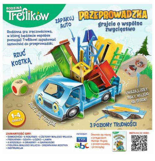 cumpără Joc educativ de masă Trefl 2154 Mutarea ! / Rodzinaików RU în Chișinău 