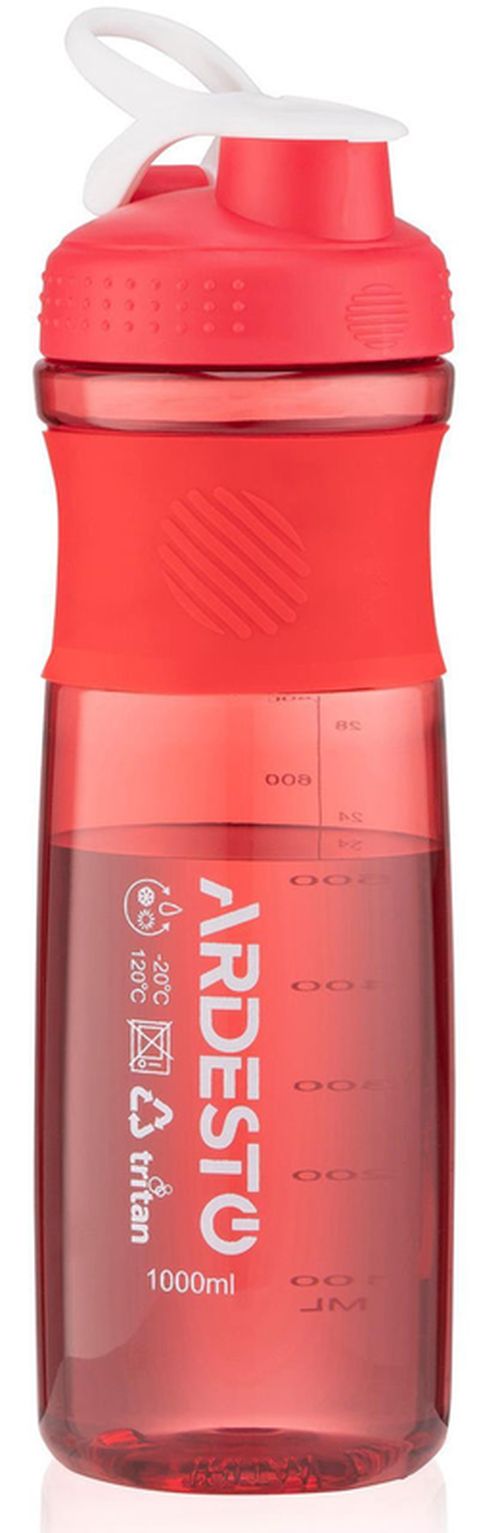 купить Бутылочка для воды Ardesto AR2204TR Smart bottle 1000ml в Кишинёве 