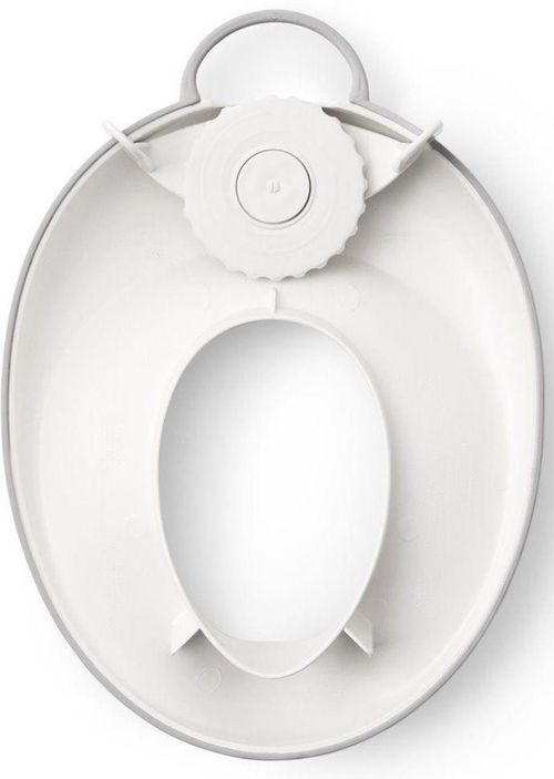 купить Детский горшок BabyBjorn 058028A Reductor pentru toaleta Toilet Training Seat White/Grey в Кишинёве 