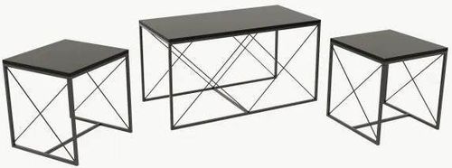 купить Журнальный столик Trendy Defne, антрацит, комплект в Кишинёве 