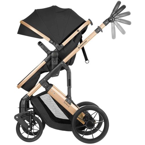 купить Детская коляска Kikka Boo Darling Black 2024, transformabil 3in1 (3800171209694) в Кишинёве 